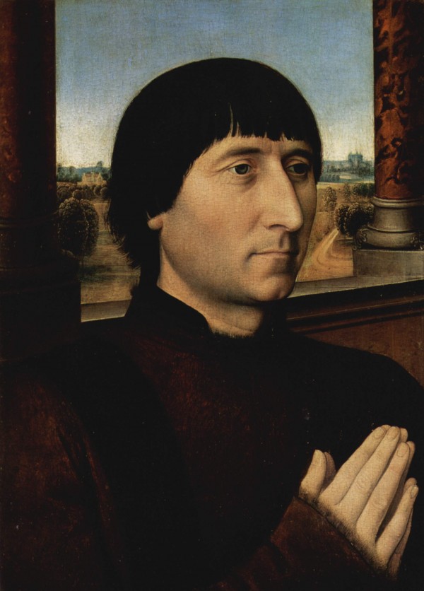 Portrait of Willem Moreel by Hans Memling